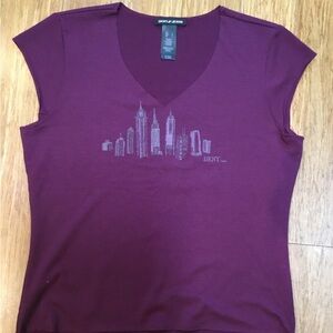 DKNY NYC Skyline T-shirt